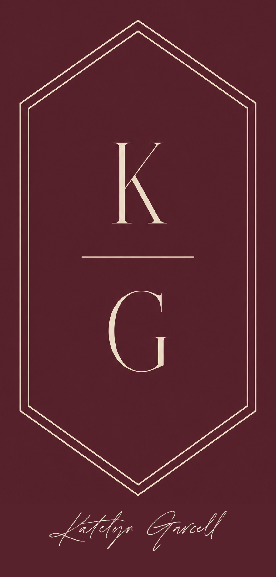 KG monogram